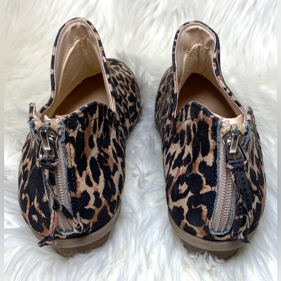 Kenneth Cole Reaction Side Way Leopard Booties Size 8.5 - Picture 7 of 9